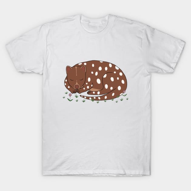 Spotted Quoll T-Shirt by wanungara